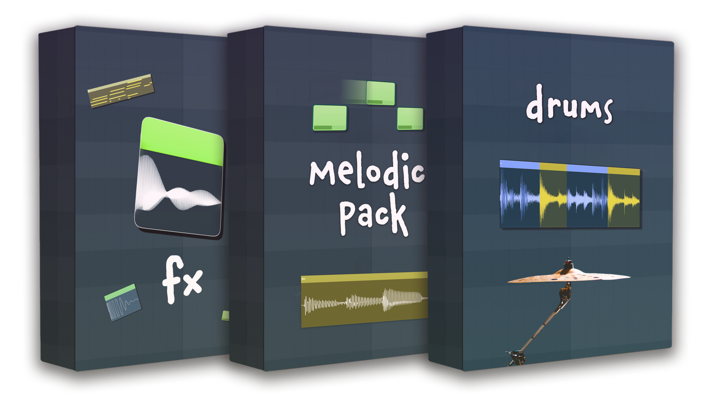Synthet Sample Packs Bundle - FX, Melodic Pack and Drums